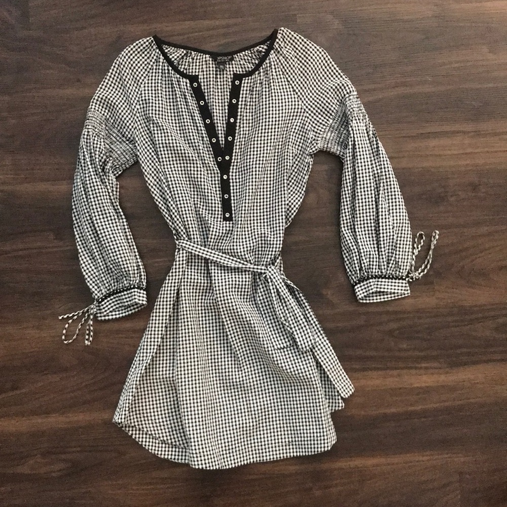Bell sleeve dress